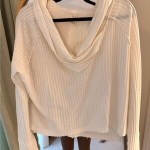 We The Free Ivory Knit Sweater